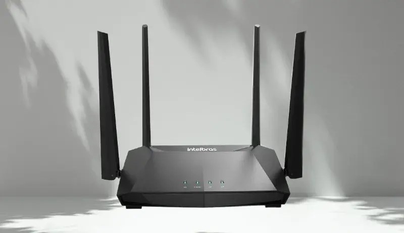 Roteador Wireless Intelbras ACtion RG 1200 4 antenas